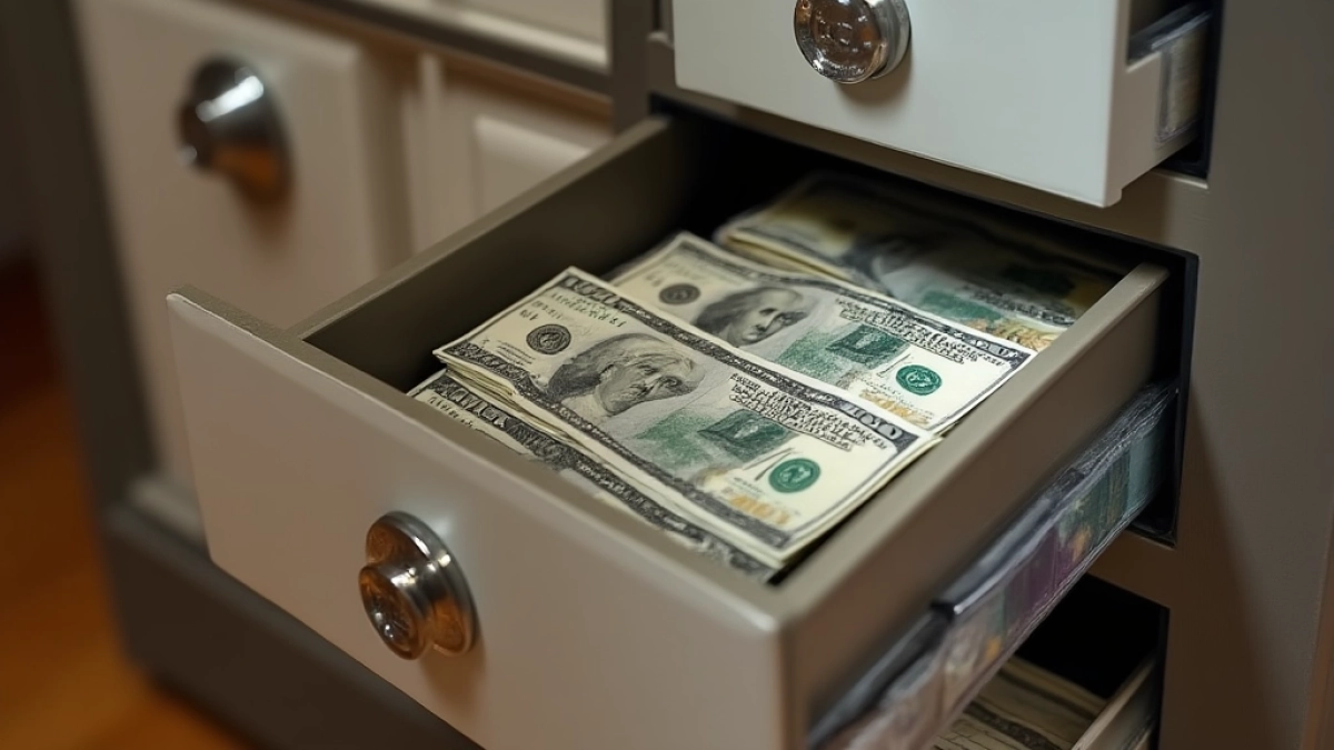 jak zrobić schowek na pieniądze