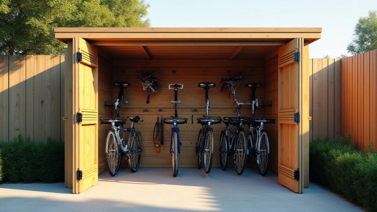 Jak ZROBIĆ Schowek na rowery