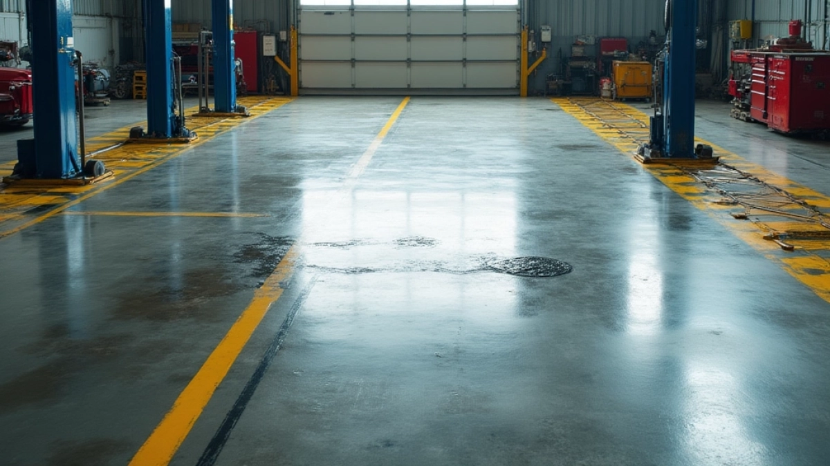 Posadzka Do Warsztatu Samochodowego